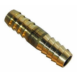 Pipe Fitting, Hose Barb Coupling, Brass, 3/8-In.