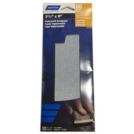 Ceramic Hook & Loop Sandpaper, 180-Grit, 1/3 Sheet, 4-Pk.