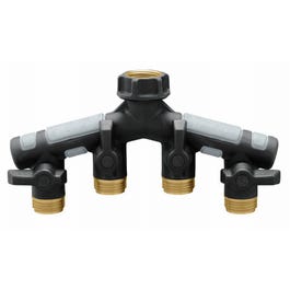 Pro Flo Metal Manifold With Shut-Off