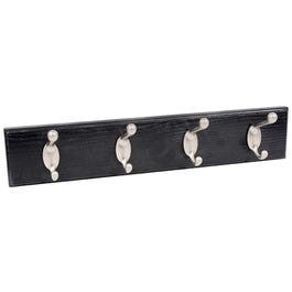 Hook Board, Black & Satin, 18-In.