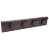 Hook Board, Espresso & Oil Rubbed Bronze, 18-In.