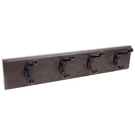 Hook Board, Espresso & Oil Rubbed Bronze, 18-In.