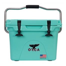 Cooler, Seafoam Green, 20-Qt.