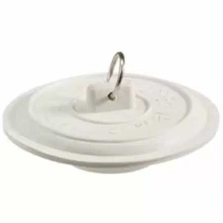 Plumb Pak Tub Stoppers. White Rubber 11/2