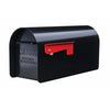 Ironside Post-Mount Mailbox, Black, Large