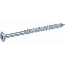 Power Pro One Interior Screws, Flat Head, Star, Zinc-Plated, #8 x 1/2-In., 97-Pk.