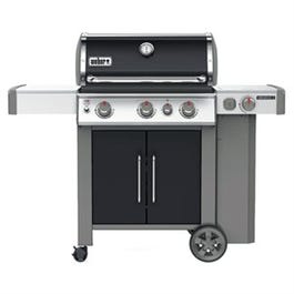 Genesis II E-335 3-Burner LP Gas Grill, 39,000-BTUs + Side & Sear Burners, Black