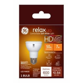 LED Light Bulb, Pr20, Diffused Soft White, 600 Lumens, 7-Watts