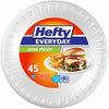 Foam Plates, Soak-Proof, 8-7/8-In., 45-Ct.