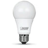 LED Light Bulbs, A19, Warm White, 800 Lumens, 8.8-Watts, 4-Pk.