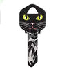 Hy-ko Products Black Cat Face Blank Key