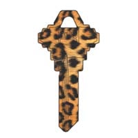 Hy-ko Products Key Blank Themed Kw1 Leopard Single Sided