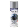 Premium Decor High-Heat Spray Paint, Dull Aluminum, 12-oz.