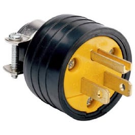 15A 125V Black Residential Grade Plug