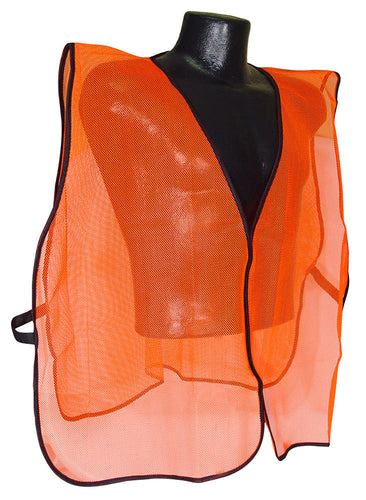 Radians SVO Safety Vest  OSFA Orange Polyester Mesh