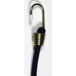 Bungee Cord, Heavy Duty, Black, 48-In.