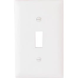 10-Pack White 1-Toggle Nylon Wall Plates