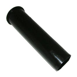 Flanged Kitchen Drain Tailpiece, Black PVC, 1.5 x 6-In.