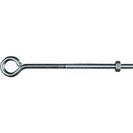 Eye Bolt, Zinc, 1/4 x 6-In.