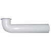 Flanged Ell, White PVC, 1-1/2 x 15-In.