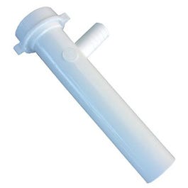 Dishwasher Branch Tailpiece, White PVC