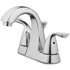 Lavotory Faucet With Pop-Up, 2 Lever Handle, Chrome Finish