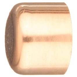 Pipe Fitting, Wrot Copper Cap, 1-1/2-In.