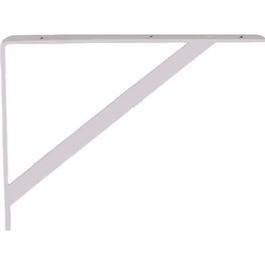 12-In. White Shelf Bracket