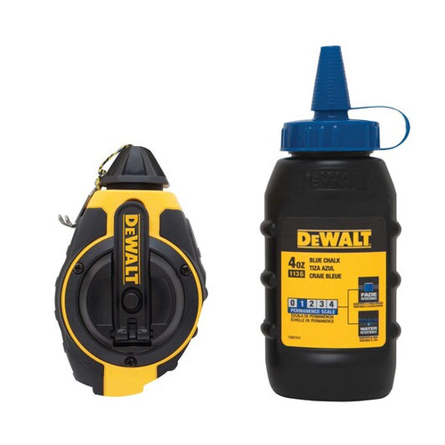 Dewalt  3:1 Chalk Reel With Blue Chalk