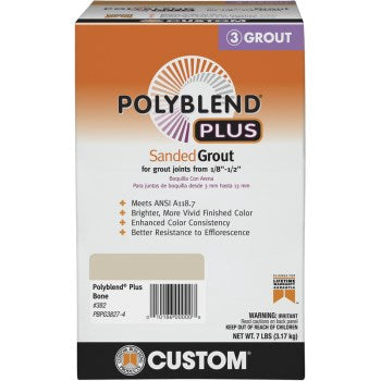 Custom Building Prod. PBPG382-4 Pbpg3827-4 7# Bone Grout