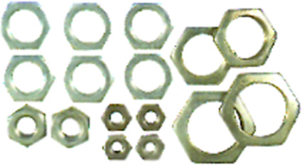 STEEL LOCKNUTS-ASSTSIZES 16/CD