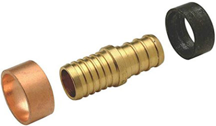 COUPLING 1/2 X 1/2 BRASS