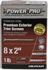 8X2-1/2 305SS TRIM PP 1 LB POWER PRO