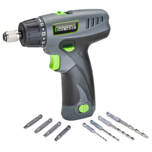 Genesis 8V Lithium-Ion 2-Speed Screwdriver