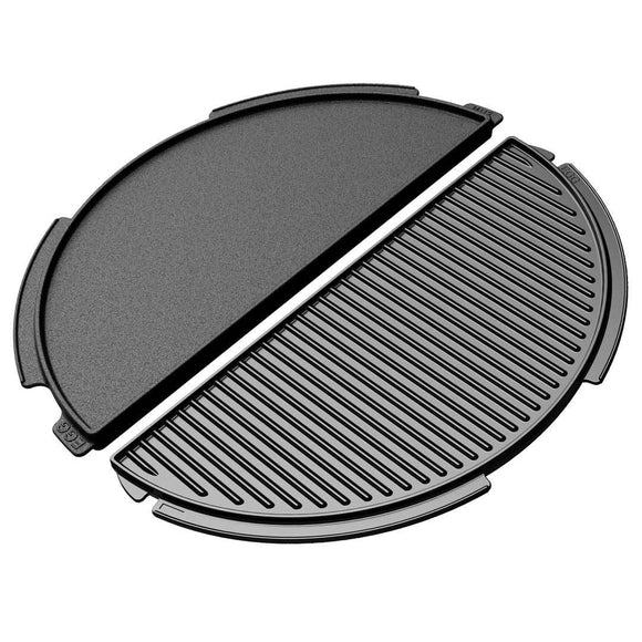 Big Green Egg Half Moon Cast Iron Plancha Griddle