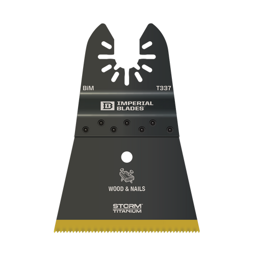Imperial Blades One Fit™ Storm Titanium Wood & Nails Blade 2-1/2″