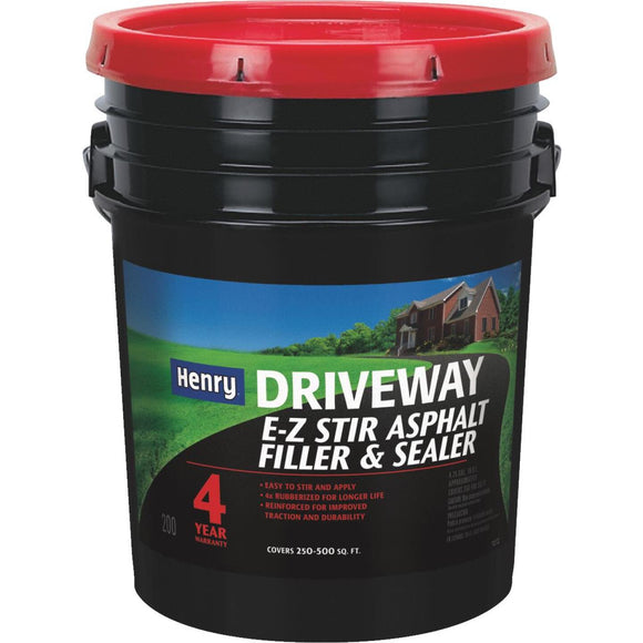 Henry 4.75 Gal. Blacktop Driveway Filler and Sealer, 4 Year