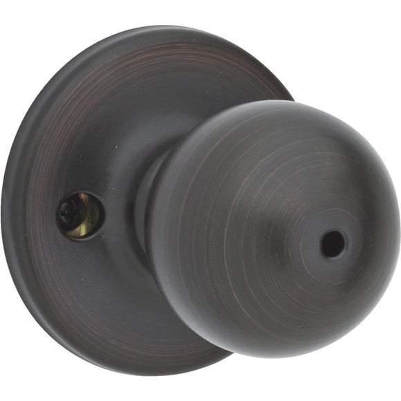 Kwikset Polo Venetian Bronze Bed & Bath Door Knob