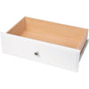 Easy Track 8 In. White Deluxe Drawer