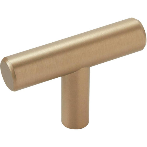 Amerock Bar Pulls 1-15/16 In. Golden Champagne Cabinet Knob