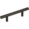 Amerock Bar Pulls 3 In. Black Bronze Center-to-Center Pull