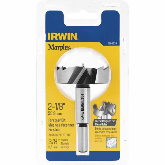 Irwin Marples 2-1/8 In. x 3-1/2 In. Reduced Forstner Drill Bit