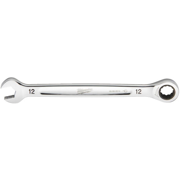 Milwaukee Metric 12 mm 12-Point Ratcheting Combination Wrench