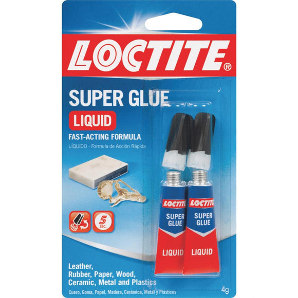 LOCTITE 0.07 Oz. Liquid Super Glue (2-Pack)