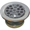 Lasco 2 In. Opening Chrome Plated Flat Top Strainer Assembly