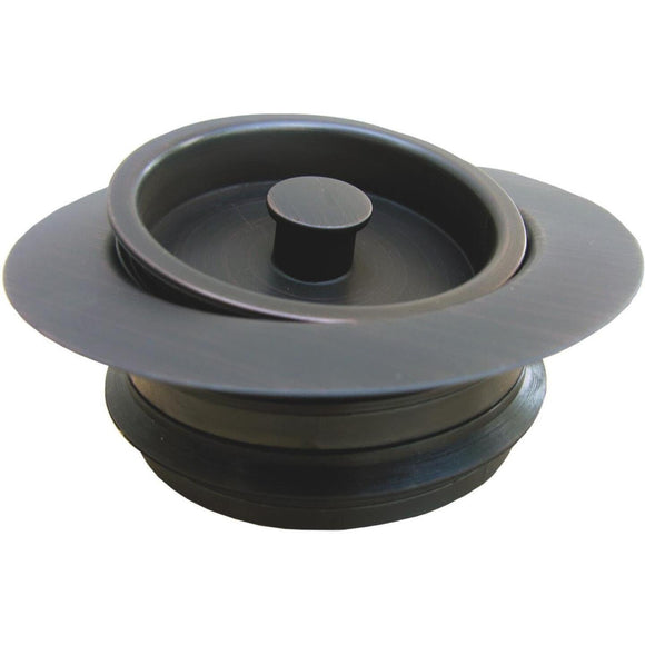 Lasco Oil Rubbed Bronze PVC Disposer Flange and Stopper