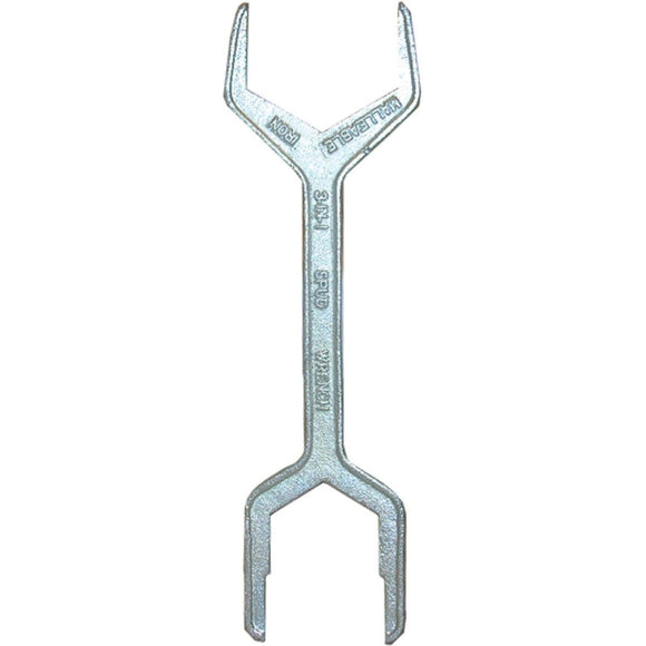 Lasco 11.75 In. Die Cast Bright Plated Plumber's Wrench