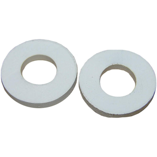 Lasco White Rubber Toilet Seat Hinge Washer