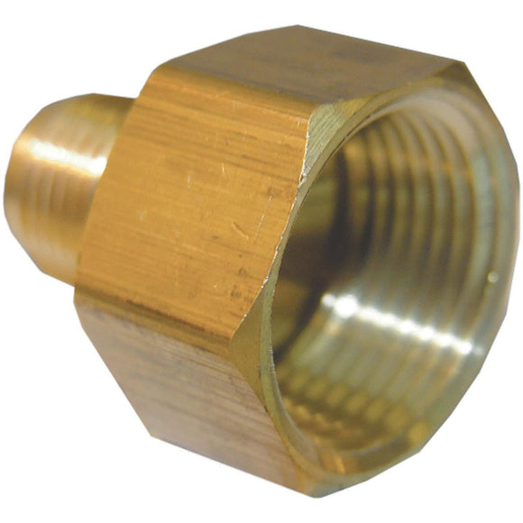 Lasco 3/8 In. M x 3/4 In. FPT Brass Flare Adapter