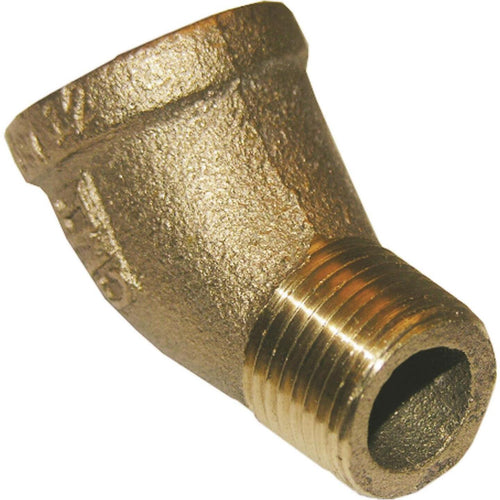 Lasco 3/8 In. FPT x 3/8 In. MPT 45 deg Brass Street Elbow